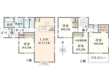 【東京都/小平市回田町】小平市回田町 全10棟 7号棟 間取り図