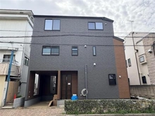 【東京都/三鷹市大沢】三鷹市大沢4丁目　新築戸建 建築中の外観