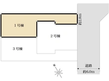 【東京都/東久留米市前沢】東久留米市前沢5丁目　新築戸建　1号棟 区画図