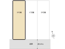 【東京都/小平市回田町】小平市回田町　新築戸建　B号棟 区画図