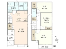 【東京都/小平市回田町】小平市回田町　新築戸建　D号棟 間取り図