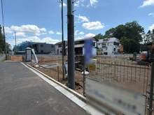 【東京都/小平市上水本町】小平市上水本町　全14棟　H号棟 現地（建築前）：全14棟 写真中央手前