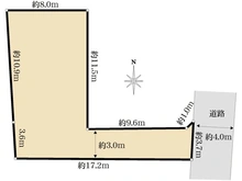 【東京都/立川市幸町】立川市幸町3丁目新築免震住宅 区画図