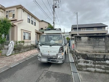 【東京都/日野市多摩平】日野市多摩平3丁目 新築戸建 2号棟 前面道路