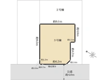 【東京都/日野市多摩平】日野市多摩平3丁目 新築戸建 3号棟 区画図