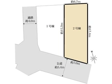 【東京都/小金井市貫井南町】小金井市貫井南町新築戸建　全2棟　2号棟 区画図