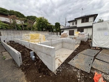 【東京都/小金井市貫井南町】小金井市貫井南町新築戸建　全2棟　1号棟 現地（建築前）：全2棟　手前側