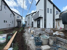 【東京都/小平市鈴木町】小平市鈴木町1丁目新築戸建　全8棟　A号棟 外観：全8棟（写真右奥）