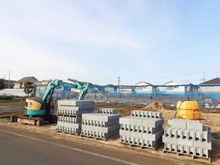 【東京都/小平市鈴木町】小平市鈴木町1丁目新築戸建　全8棟　G号棟 現地（建築前）：全8棟 写真左奥側