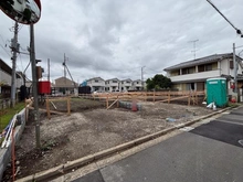 【東京都/三鷹市野崎】三鷹市野崎1丁目 新築戸建  全3棟 2号棟 現地（建築前）：全3棟 右奥