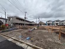 【東京都/三鷹市野崎】三鷹市野崎1丁目 新築戸建  全3棟 2号棟 現地（建築前）：全3棟 右奥