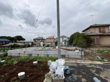 【東京都/清瀬市下宿】清瀬市下宿2丁目 新築戸建 1号棟 現地（建築前）：全4棟　写真中央