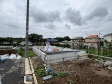 【東京都/清瀬市下宿】清瀬市下宿2丁目 新築戸建 1号棟 現地（建築前）：全4棟　写真中央