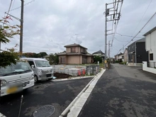 【東京都/清瀬市下宿】清瀬市下宿2丁目 新築戸建 3号棟 前面道路