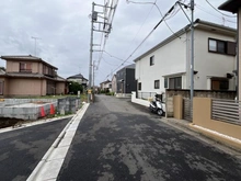 【東京都/清瀬市下宿】清瀬市下宿2丁目 新築戸建 4号棟 前面道路