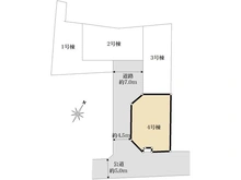 【東京都/清瀬市下宿】清瀬市下宿2丁目 新築戸建 4号棟 区画図