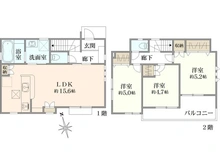 【東京都/小金井市貫井南町】小金井市貫井南町5丁目 新築戸建 間取り図