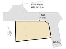 【東京都/小金井市貫井南町】小金井市貫井南町4丁目 新築戸建（全1棟） 区画図