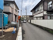 【東京都/西東京市ひばりが丘北】西東京市ひばりが丘北4丁目　新築戸建1号棟 前面道路