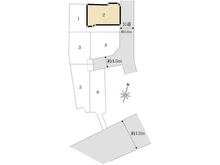 【東京都/東村山市廻田町】東村山市廻田町新築戸建　全6棟　2号棟 区画図