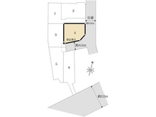 【東京都/東村山市廻田町】東村山市廻田町新築戸建　全6棟　4号棟 区画図