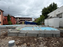 【東京都/東村山市廻田町】東村山市廻田町新築戸建　全6棟　5号棟 現地（建築前）：全6棟　写真中央