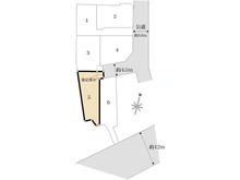 【東京都/東村山市廻田町】東村山市廻田町新築戸建　全6棟　5号棟 区画図