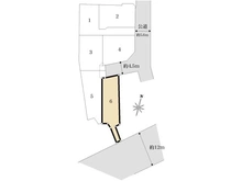 【東京都/東村山市廻田町】東村山市廻田町新築戸建　全6棟　6号棟 区画図