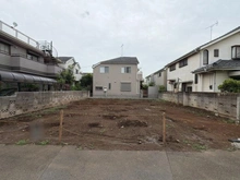 【東京都/小金井市前原町】小金井市前原町新築戸建 全2棟 B号棟 現地（建築前）：全2棟 奥側