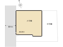 【東京都/小金井市前原町】小金井市前原町新築戸建 全2棟 A号棟 区画図