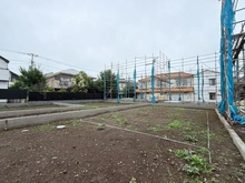【東京都/清瀬市元町】清瀬市元町二丁目　新築戸建て1号棟 建築中の外観：全5棟/左奥