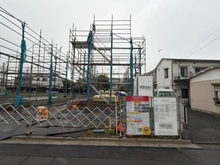 【東京都/清瀬市元町】清瀬市元町二丁目　新築戸建て2号棟 建築中の外観：全5棟