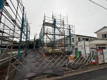 【東京都/清瀬市元町】清瀬市元町二丁目　新築戸建て2号棟 建築中の外観：全5棟