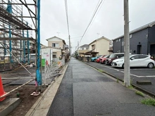 【東京都/清瀬市元町】清瀬市元町二丁目　新築戸建て2号棟 前面道路