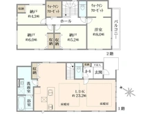 【東京都/清瀬市元町】清瀬市元町二丁目　新築戸建て2号棟 間取り図