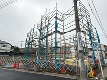【東京都/清瀬市元町】清瀬市元町二丁目　新築戸建て5号棟 建築中の外観：全5棟
