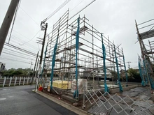 【東京都/清瀬市元町】清瀬市元町二丁目　新築戸建て5号棟 建築中の外観：全5棟