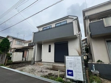 【東京都/日野市日野台】日野市日野台4丁目新築戸建 全2棟 B号棟 建築中の外観：全2棟