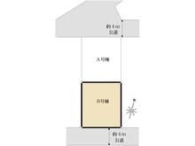 【東京都/日野市日野台】日野市日野台4丁目新築戸建 全2棟 B号棟 区画図