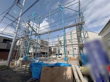 【東京都/小金井市東町】小金井市東町1丁目新築戸建 建築中の外観