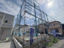 【東京都/小金井市東町】小金井市東町1丁目新築戸建 建築中の外観