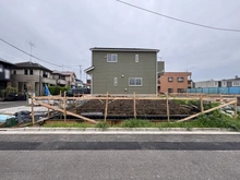 【東京都/三鷹市北野】三鷹市北野3丁目新築戸建 3号棟 全3棟 建築中の外観：全3棟