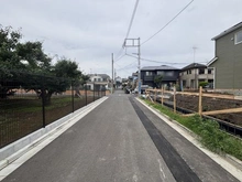【東京都/三鷹市北野】三鷹市北野3丁目新築戸建 3号棟 全3棟 前面道路