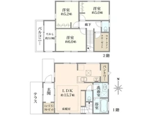 【東京都/小平市小川東町】小平市小川東町5丁目新築戸建　全7棟　4号棟 間取り図