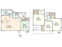 【東京都/日野市日野台】日野市日野台2丁目 新築戸建 全4棟 1号棟 間取り図