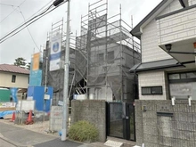 【東京都/小平市上水本町】小平市上水本町2丁目　新築戸建　全2棟　2号棟 建築中の外観：全2区画　2号棟