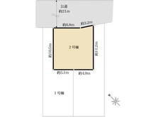 【東京都/日野市東豊田】日野市東豊田　新築戸建全3棟　2号棟 区画図