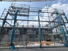 【東京都/日野市大字日野】日野市日野新築戸建 1号棟 全2棟 建築中の外観：全2棟