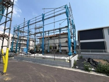 【東京都/日野市大字日野】日野市日野新築戸建 2号棟 全2棟 建築中の外観：全2棟