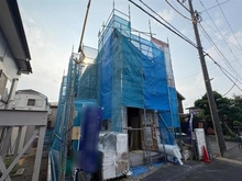 【東京都/小金井市前原町】小金井市前原町4丁目 新築戸建 建築中の外観